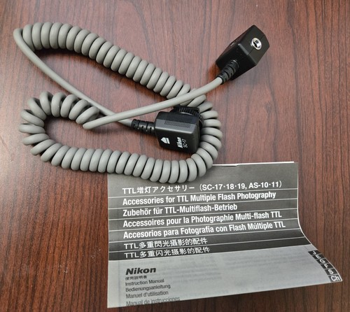 Nikon ttl cord flash to - ttl,